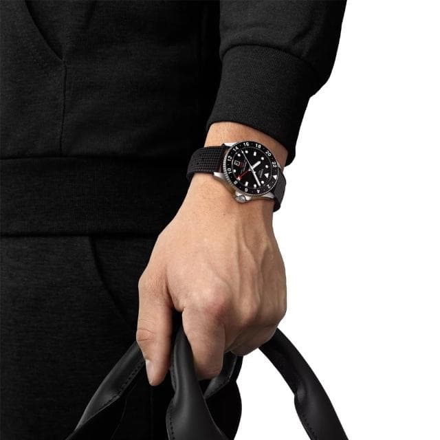 【TISSOT 天梭】SEASTAR1000海星系列 GMT潛水腕錶 母親節 禮物 推薦(T1208521705100)