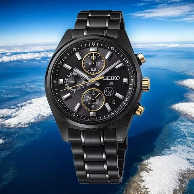 【SEIKO 精工】100週年限量 GPS太陽能雙時區計時手錶 母親節 禮物 送禮(SSH169J1/5X83-0AJ0SD)