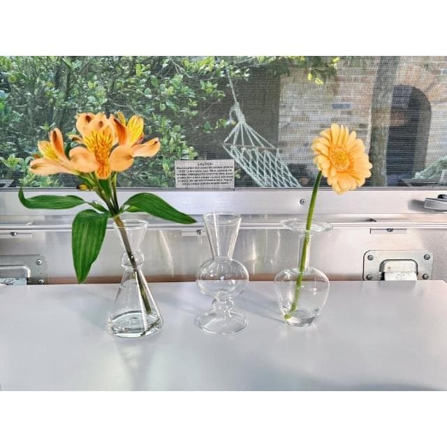 【amabro】手工透明迷你花瓶(擴香瓶 一輪花器 一輪插)