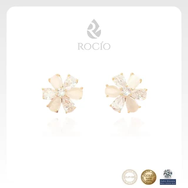 【ROCiO】ROCiO專櫃品牌輕奢經典耳環｜無耳洞耳夾款(母親節閨蜜生日情人節女友禮物)