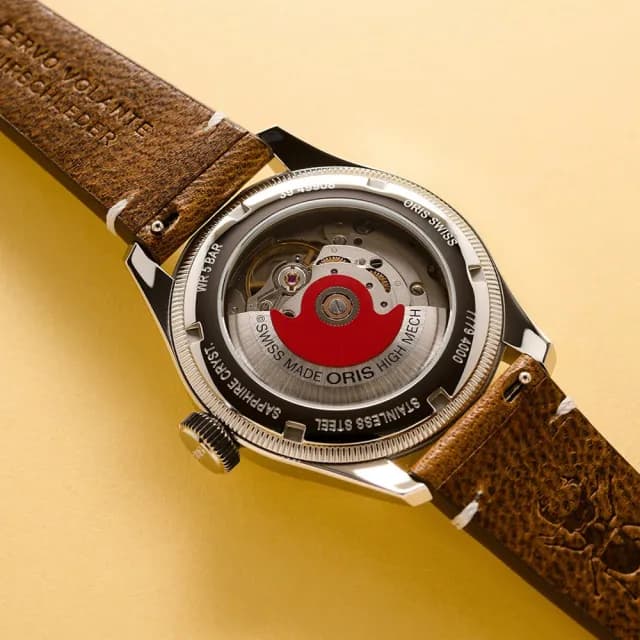 【ORIS 豪利時】Cervo Volante 聯名機械腕錶 七夕 情人節 禮物 送禮 推薦(0175477794065-Set)