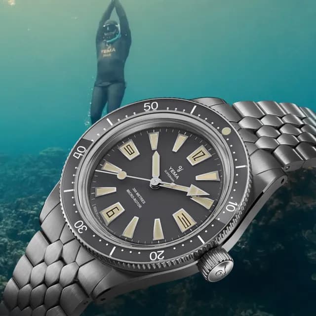 【YEMA】野馬錶 自製機芯CMM.20 Fade Ghost 限量版 褪色幽靈機械錶 手錶 男錶(12.24.99.SN.M3)