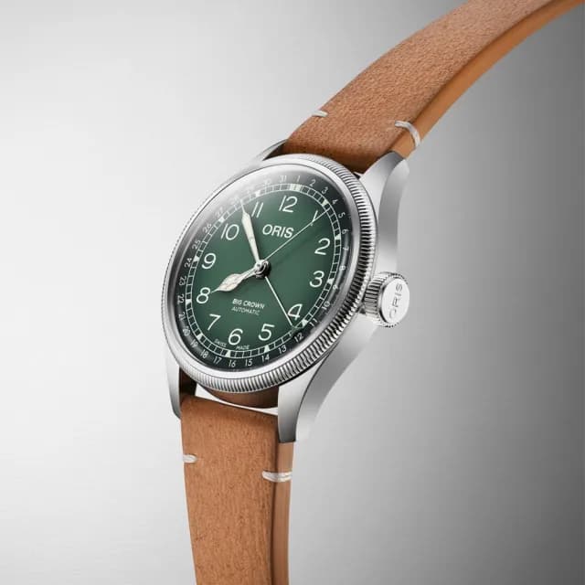 【ORIS 豪利時】Cervo Volante 聯名機械腕錶 七夕 情人節 禮物 送禮 推薦(0175477794067-Set)