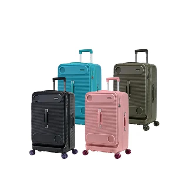 【eminent 萬國通路】官方旗艦館 - 24吋 上掀式戶外風格行李箱 KK74(共四色)