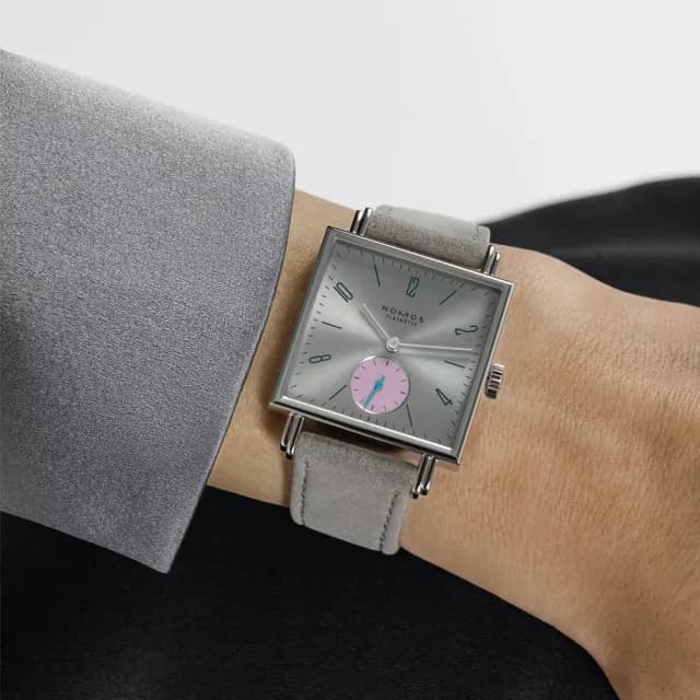 【NOMOS】Tetra系列 手動上鍊 小秒針 方形機械腕錶 七夕 情人節 禮物 送禮 推薦 29.5mm(477)