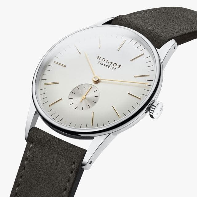 【NOMOS】Orion系列 手動上鍊 小秒針 機械腕錶 母親節 禮物 推薦 38mm(379)