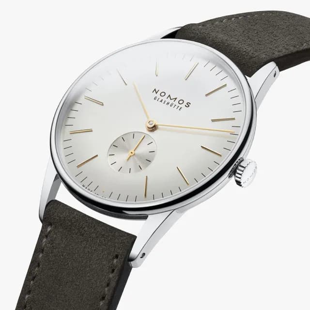 【NOMOS】Orion系列 手動上鍊 小秒針 機械腕錶 畢業禮物 送禮 推薦 38mm(379)