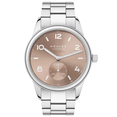 【NOMOS】Club系列 自動上鍊 小秒針 時尚機械腕錶 畢業禮物 送禮 推薦 39.5mm(762)