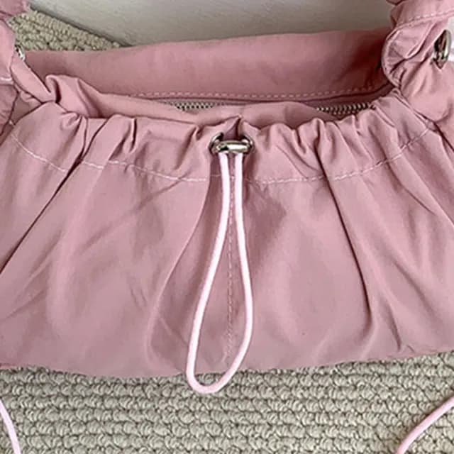 【KT DADA】情人節禮物 尼龍包 韓國包 單肩包 女尼龍通勤包 禮物 hobo包 腋下包 肩背包 尼龍雲朵包 可愛包