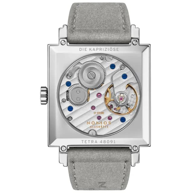 【NOMOS】Tetra系列 手動上鍊 小秒針 方形機械腕錶 七夕 情人節 禮物 送禮 推薦 29.5mm(474)