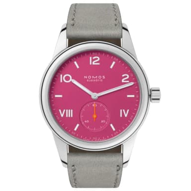 【NOMOS】Club系列 手動上鍊 小秒針 時尚機械腕錶 畢業禮物 送禮 推薦 36mm(711)