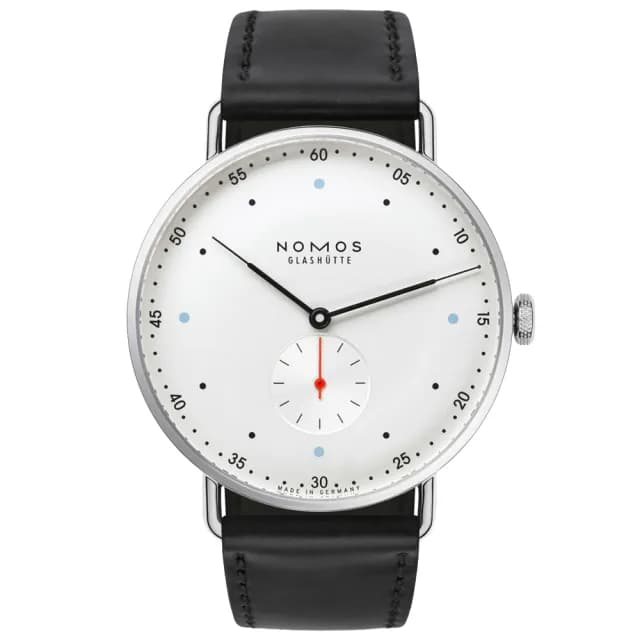 【NOMOS】Metro系列 手動上鍊 小秒針 時尚機械腕錶 畢業禮物 送禮 推薦 38.5mm(1108)