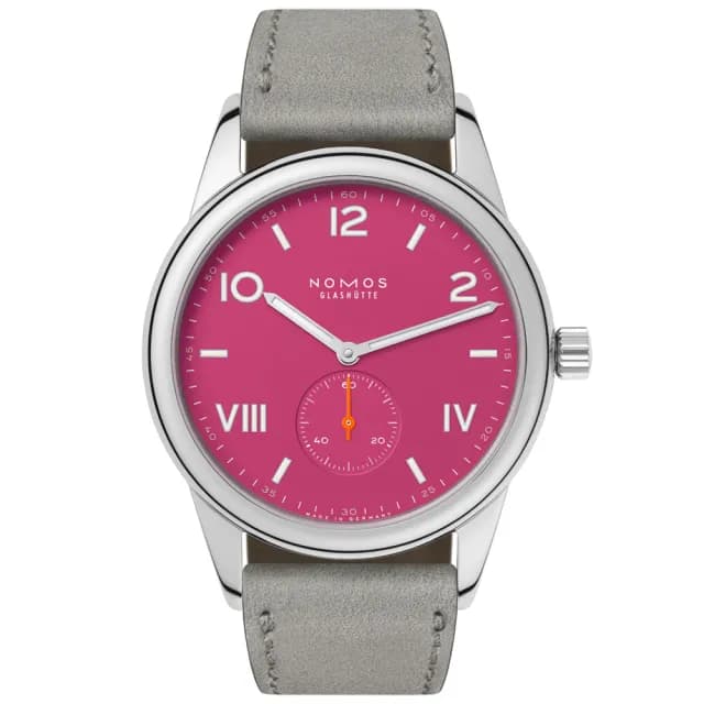 【NOMOS】Club系列 手動上鍊 小秒針 時尚機械腕錶 畢業禮物 送禮 推薦 38.5mm(728)