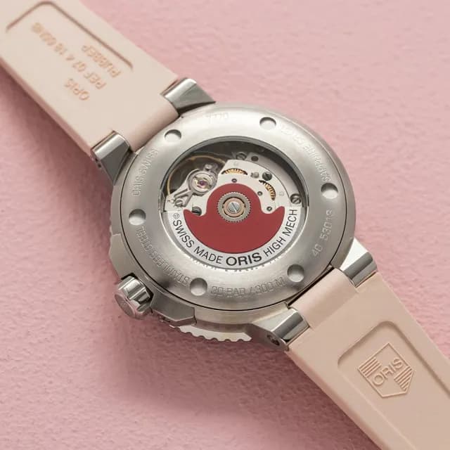 【ORIS 豪利時】Aquis 時間之海系列 潛水機械腕錶 七夕 情人節 禮物 送禮 推薦(0173377704158-0741866FC)
