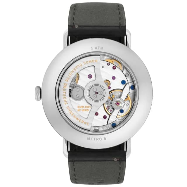 【NOMOS】Metro系列 自動上鍊 小秒針 時尚機械腕錶 畢業禮物 送禮 推薦 38.5mm(1114)