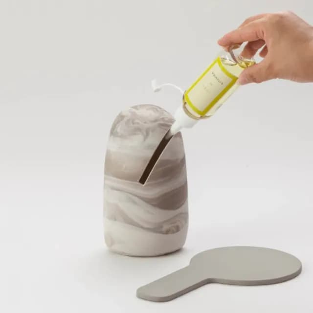 【KITCHIBE】陶瓷擴香器 MONOLIS TATAMI(淺灰擴香方盤)