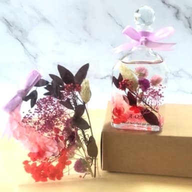 【A-ONE 匯旺】浮游花DIY材料包 乾燥花素材 永生花 手作 生日禮物 情人節 浮油花 浮油花 花材 繡球花 H34