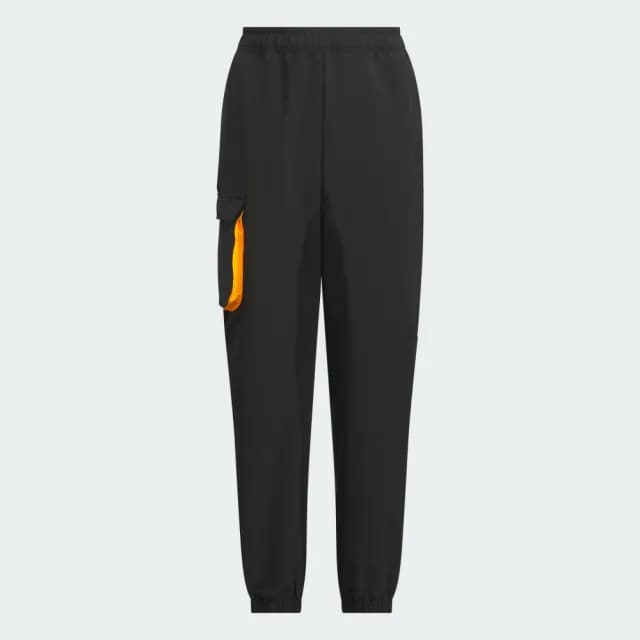 【adidas 愛迪達】運動長褲 童裝 JP3901
