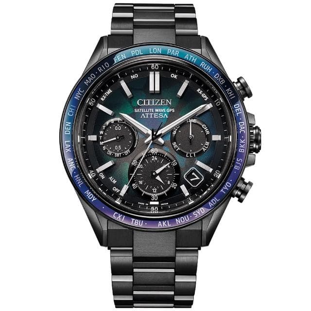 【CITIZEN 星辰】GENTS 100週年 限量 韋禮安配戴 宇宙幻彩 GPS 光動能腕錶 母親節 禮物 推薦(CC4057-60E)
