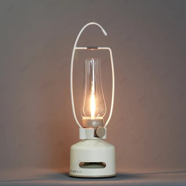 【日本MoriMori】LED Lantern Speaker 煤油燈藍牙音響專用吊掛(兩色任選)