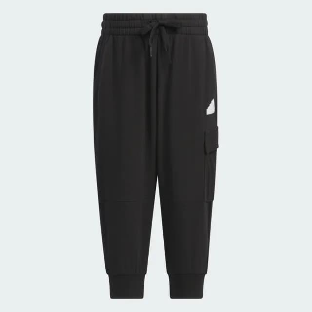 【adidas 愛迪達】運動七分褲 童裝 IT4045