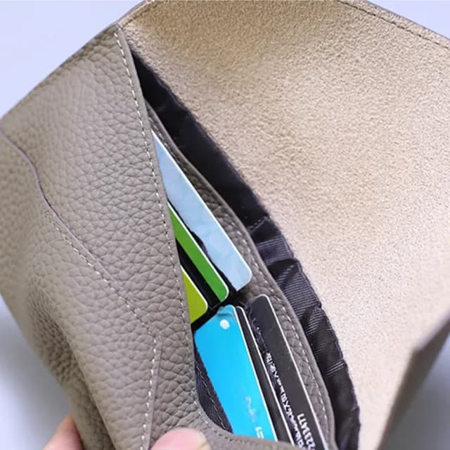 【LEEHER】雙11 女生/皮夾/長夾/錢包/牛皮錢包/長款錢包/軟皮錢包/超薄皮夾/夾卡/棕色