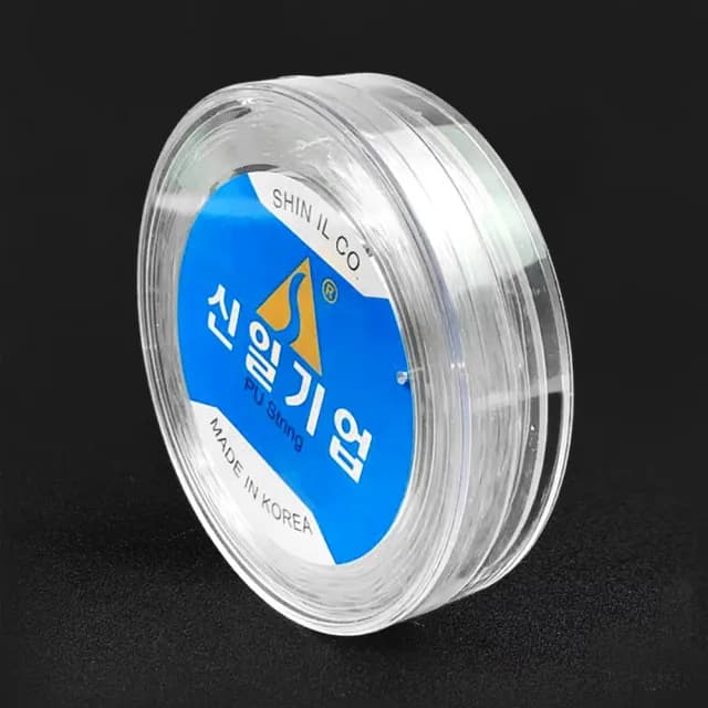 【HH】韓國透明水晶手鍊串珠線(串珠材料 彈力線)