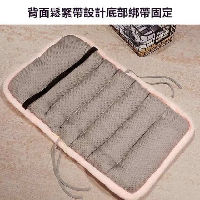 【Yoop】萌趣動物毛絨連體坐墊腰靠枕 屁墊 護腰靠墊 椅靠墊 交換禮物(辦公室坐墊 腰靠坐墊 護腰墊)