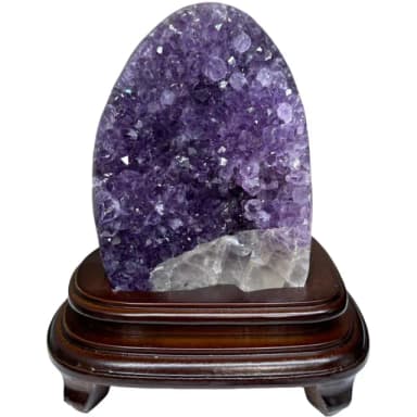【恬芯晶品】PJ9烏拉圭方解石水晶開運外來財(紫水晶消磁淨化財運財位招財招貴人紫晶鎮新年禮物新春)