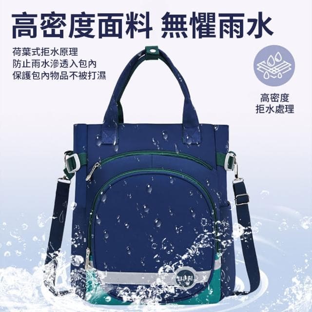 【Starshop】三合一輕量減壓護脊兒童書包 學生補習袋 手提袋 萬用袋 學生後背包 國小/國中雙肩包(開學禮物)