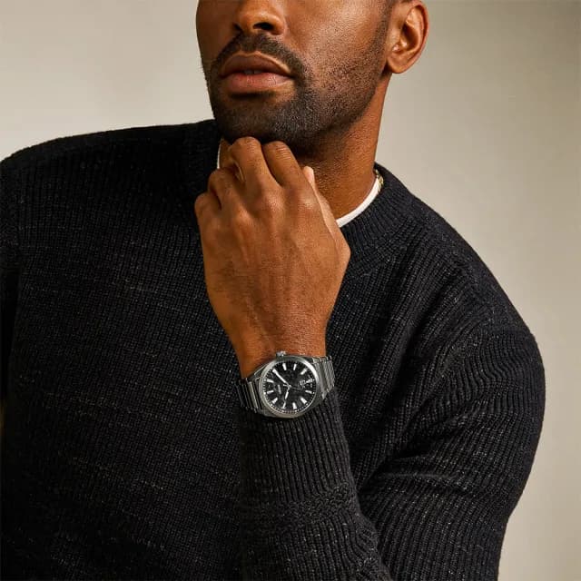 【FOSSIL】Everett 岩石紋理手錶-42mm 禮物 送禮 推薦(FS6075)