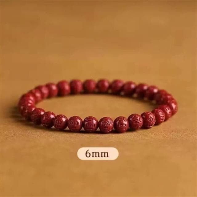 【Penny珮妮】避邪紫金砂六字真言手鍊6mm(生日禮物/母親節/送閨蜜/交換禮物/情人節/父親節/送女友/送男友)