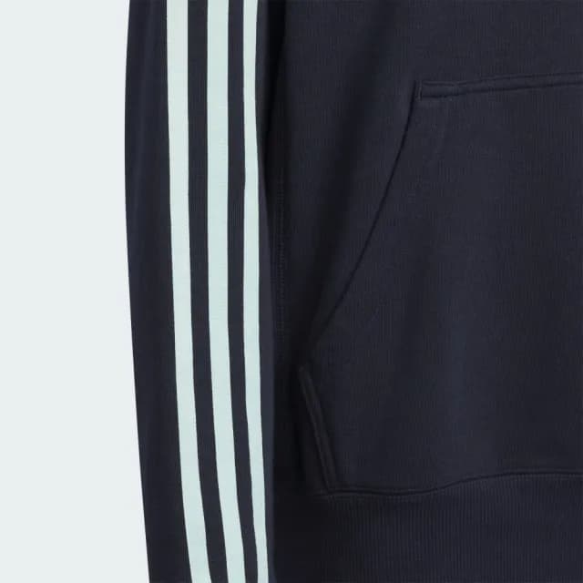 【adidas 愛迪達】ESSENTIALS PLUS 長袖上衣 大學T 童裝 JH1174