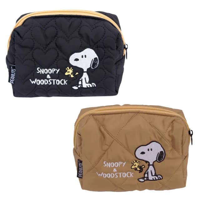 【SNOOPY 史努比】史努比胡士托雲朵化妝包(雲朵包 零錢包 小廢包 洗漱包 收納包)