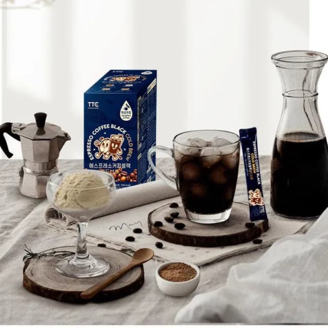 【金蔘】人蔘濃縮黑咖啡液隨身包(10ml*50包)