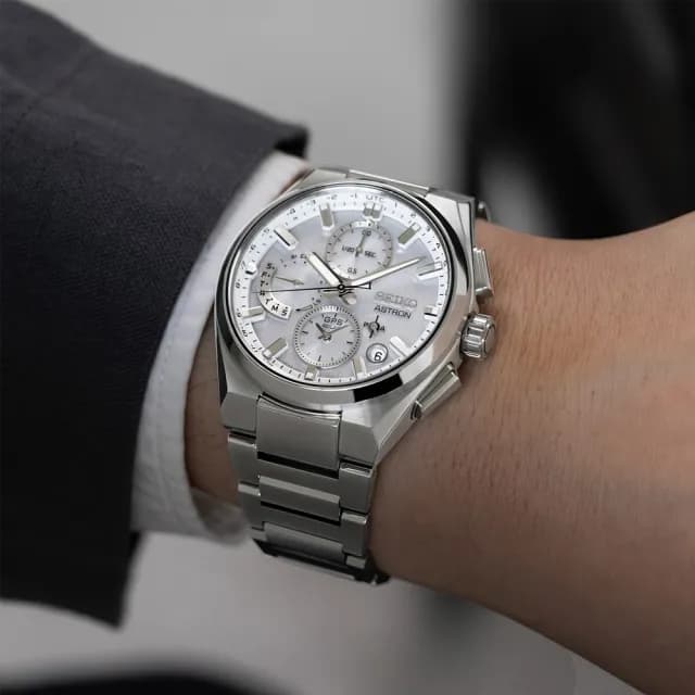 【SEIKO 精工】Astron GPS衛星定位 鈦金屬計時手錶 送禮推薦(5X83-0AE0S /SSH159J1)