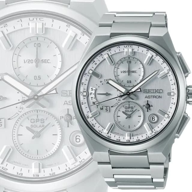 【SEIKO 精工】Astron GPS衛星定位 鈦金屬計時手錶 送禮推薦(5X83-0AE0S /SSH159J1)
