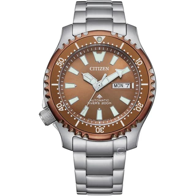 【CITIZEN 星辰】Promaster 鋼鐵河豚 限量 潛水錶 機械錶 男錶 手錶42mm 禮物 推薦(NY0164-65X)