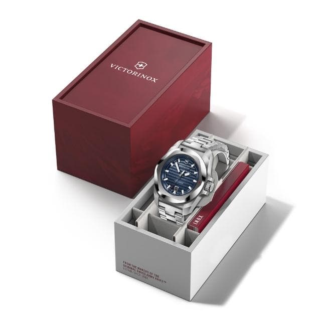 【VICTORINOX 瑞士維氏】I.N.O.X. Automatic機械錶套組 41mm 送禮推薦(VISA-242020)