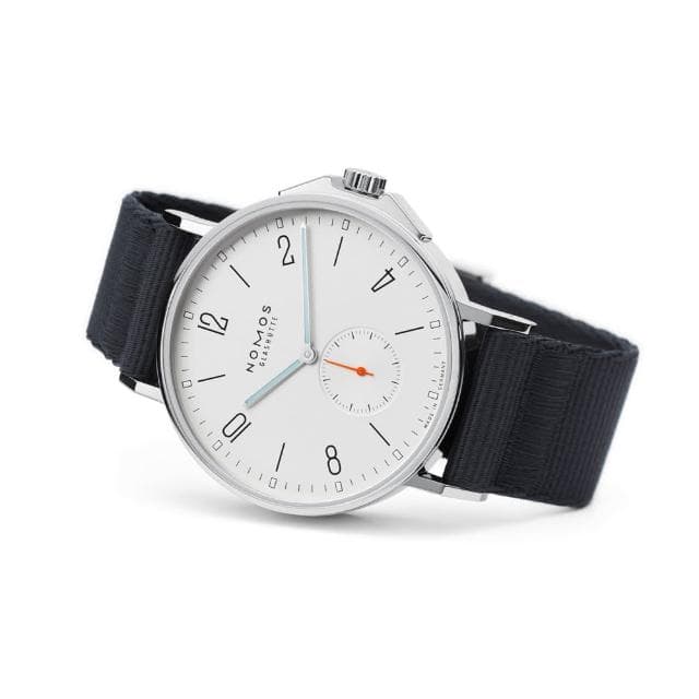 【NOMOS】Ahoi系列 自動上鍊 小秒針 機械腕錶 母親節 禮物 推薦 40.3mm(550)