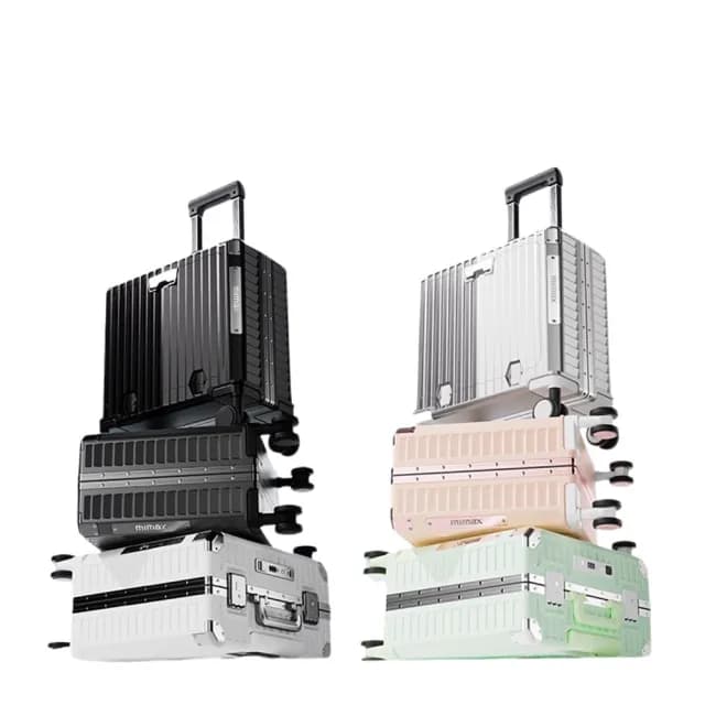 【米覓 mimax】輕巧隨行多功能行李箱 18吋(行李箱 拉桿箱 旅行箱 USB充電設計 鋁框 小米生態鍵)