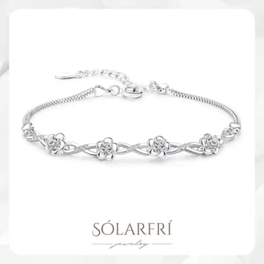 【SOLARFRi】SOLARFRi輕奢晶耀手鍊｜可調整項鏈大小 附品牌禮盒包裝(閨蜜情人女友母親老婆聖誕禮物)