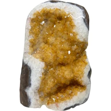 【恬芯晶品】Y2頂級烏拉圭黃水晶開運招財(辦公室消磁淨化風水財運財位招貴人紫晶鎮禮物補財庫)