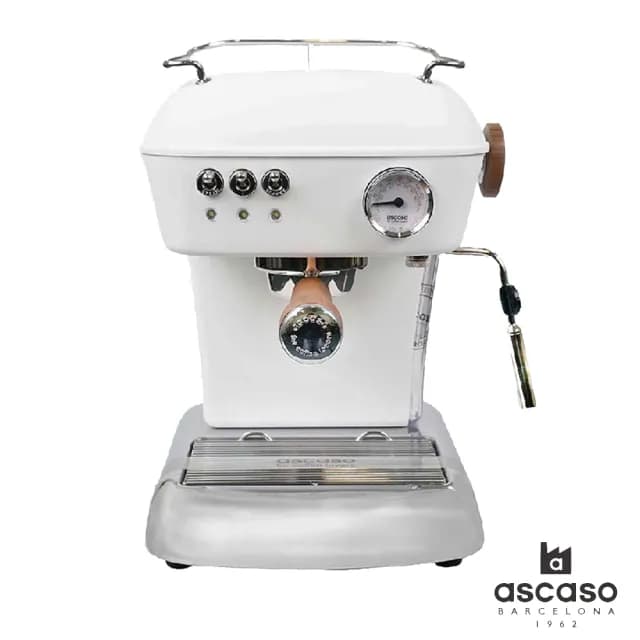 【ascaso】Dream 義式半自動玩家型咖啡機(核桃木白)