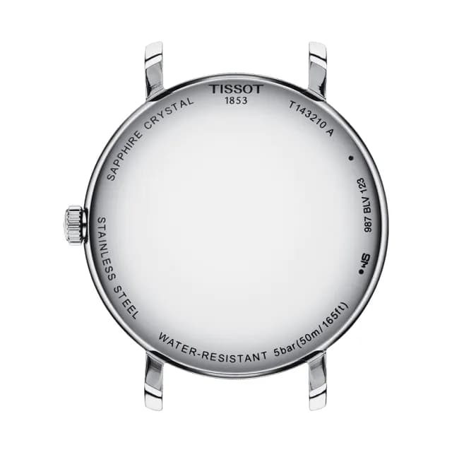 【TISSOT 天梭 官方授權】Everytime 經典雋永米蘭女錶-銀 手錶 送禮 推薦(T1432101101100)