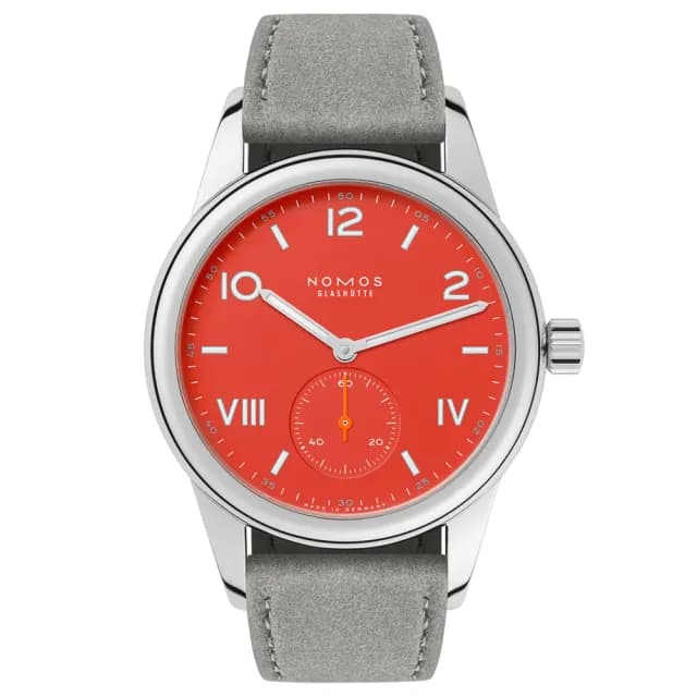 【NOMOS】Club系列 手動上鍊 小秒針 時尚機械腕錶 七夕 情人節 禮物 送禮 推薦 36mm(716.GB)