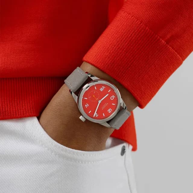 【NOMOS】Club系列 手動上鍊 小秒針 時尚機械腕錶 七夕 情人節 禮物 送禮 推薦 36mm(716.GB)