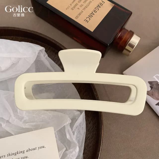 【Gulicc】髮夾 12.5cm 大鯊魚夾(雙11 聖誕節 生日 髮飾 頭飾 鯊魚夾 抓夾 禮物)