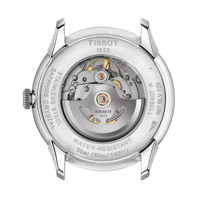 【TISSOT 天梭】杜魯爾系列 紳士機械腕錶 禮物 推薦(T1394071104800)