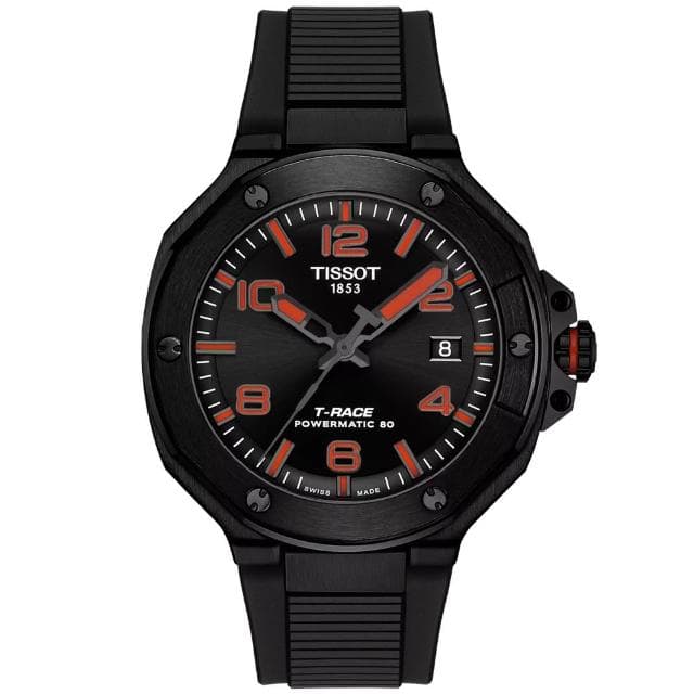 【TISSOT 天梭】T-RACE 競速時尚機械腕錶 母親節 禮物 推薦(T1418073705700)